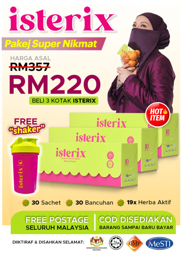 ISTERIX (3 KOTAK ISTERIX)